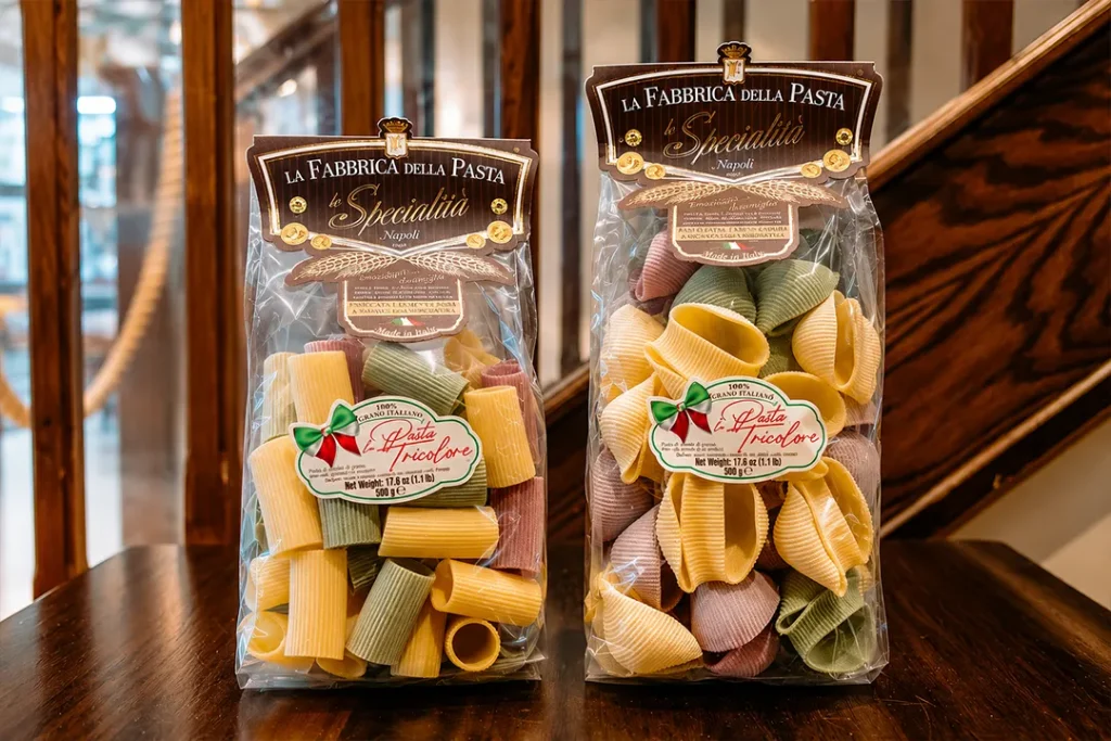 Premium imported artisan Italian pasta available at Little Italy delicatessen in York